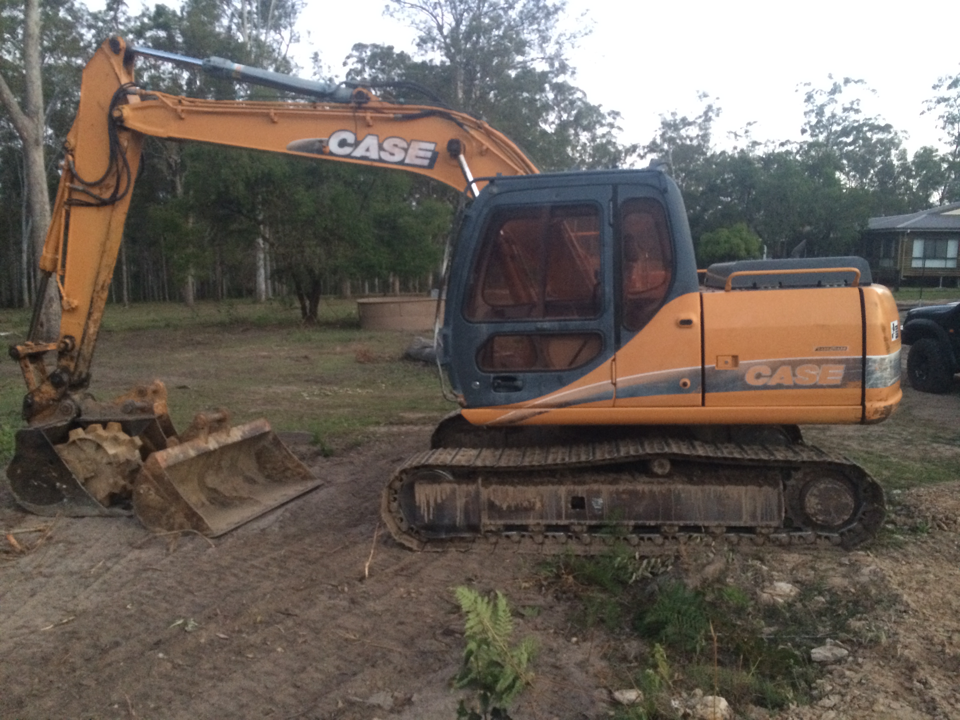 Case CX-130 13 tonne excavator